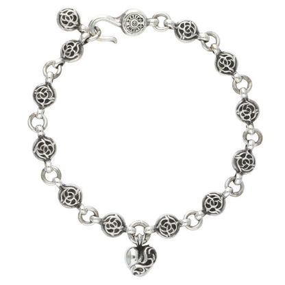 Chrome Hearts NO1 Floral Ball Silver Bracelet Size ONE SIZE