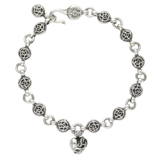Chrome Hearts NO1 Floral Ball Silver Bracelet Size ONE SIZE