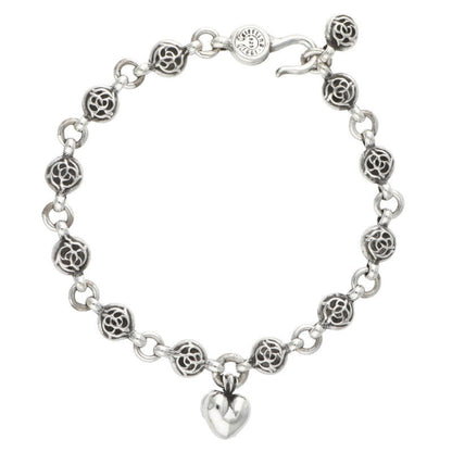 Chrome Hearts NO1 Floral Ball Silver Bracelet Size ONE SIZE