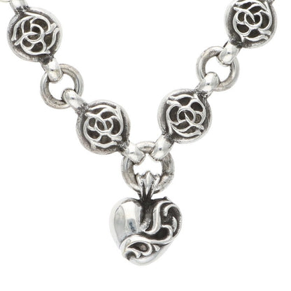Chrome Hearts NO1 Floral Ball Silver Bracelet Size ONE SIZE