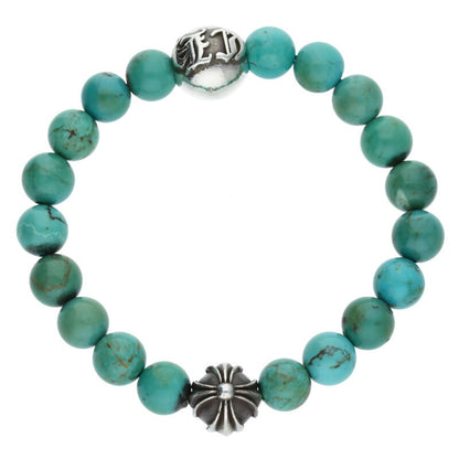 Chrome Hearts 8mm Turquoise Bead Bracelet Size ONE SIZE