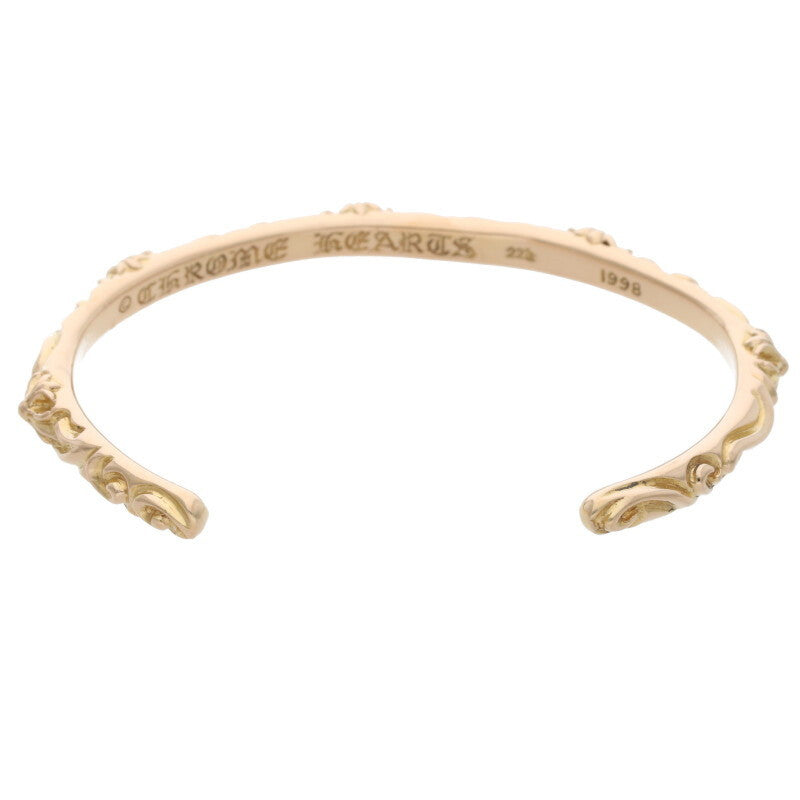 Chrome Hearts 22K SBT Band Gold Bangle