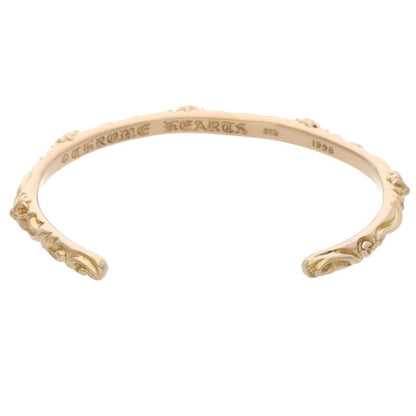 Chrome Hearts 22K SBT Band Gold Bangle