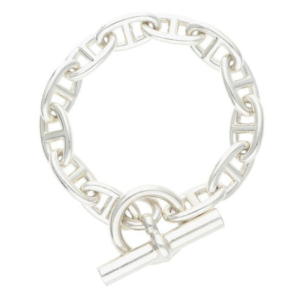 HERMES Chaine d'Ancre GM Silver Bracelet Size ONE SIZE