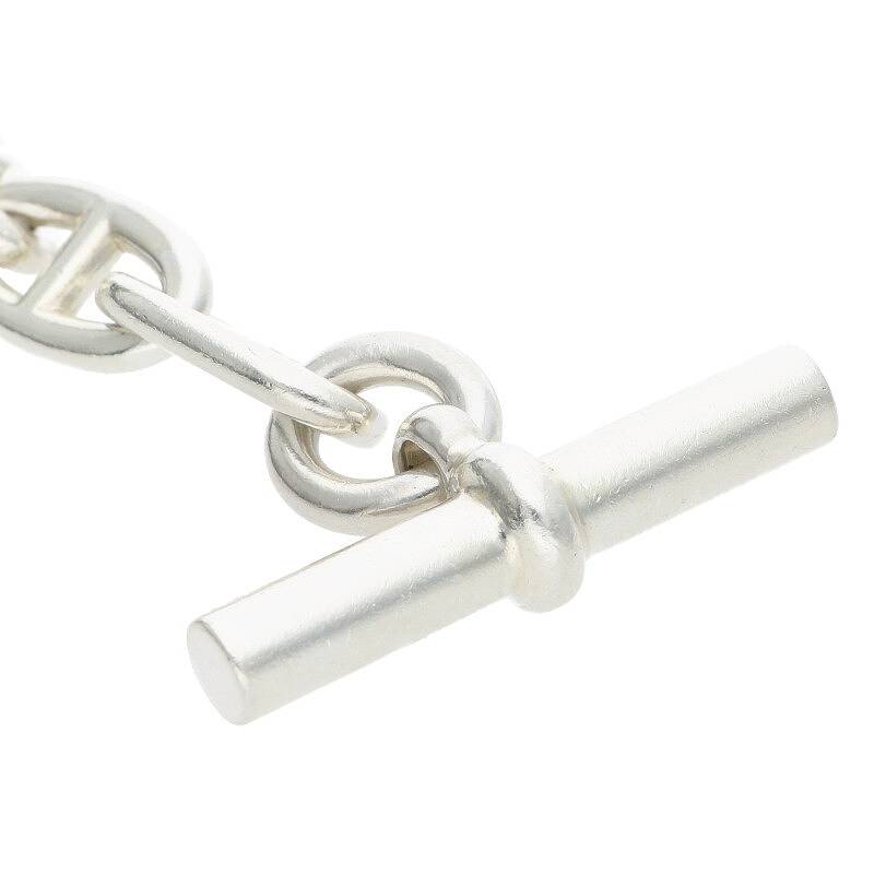 HERMES Chaine d'Ancre GM Silver Bracelet Size ONE SIZE