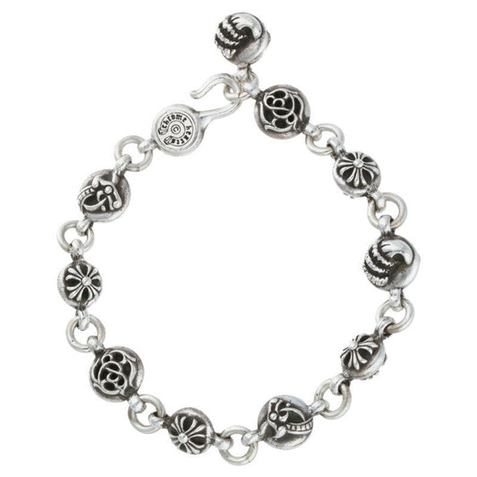 Chrome Hearts NO2 Multi Ball Silver Bracelet Size ONE SIZE