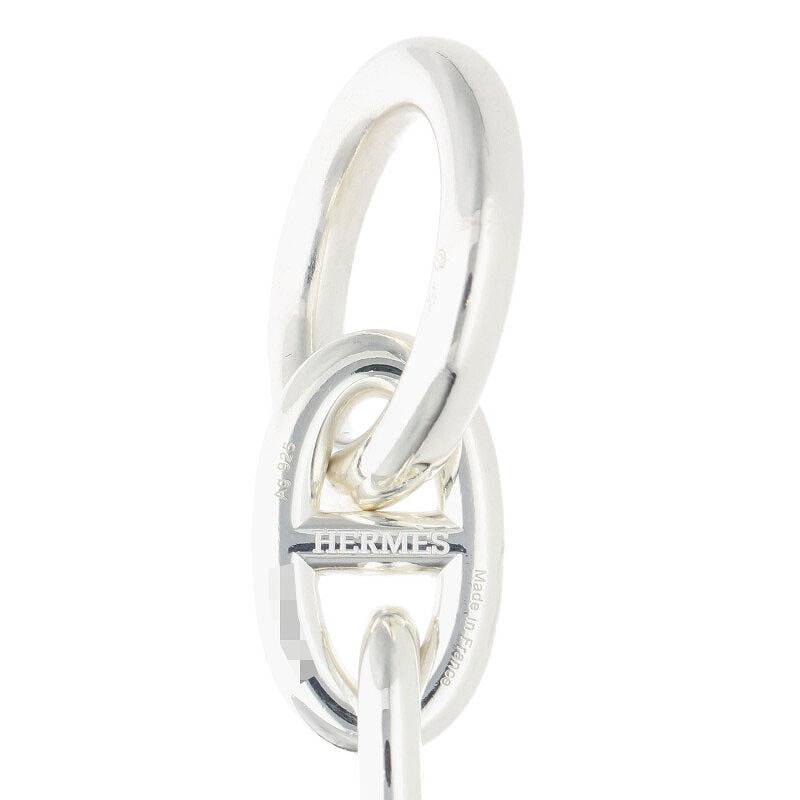 HERMES Chaine d'Ancre TGM Silver Bracelet 925 Size ONE SIZE