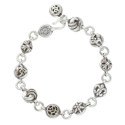 Chrome Hearts #2 Multi Ball Silver Bracelet Size ONE SIZE