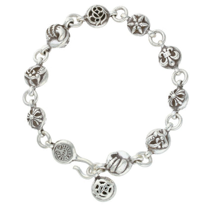 Chrome Hearts #2 Multi Ball Silver Bracelet