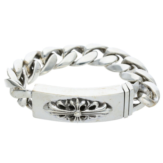 Chrome Hearts Floral ID Fancy Silver Bracelet Size ONE SIZE
