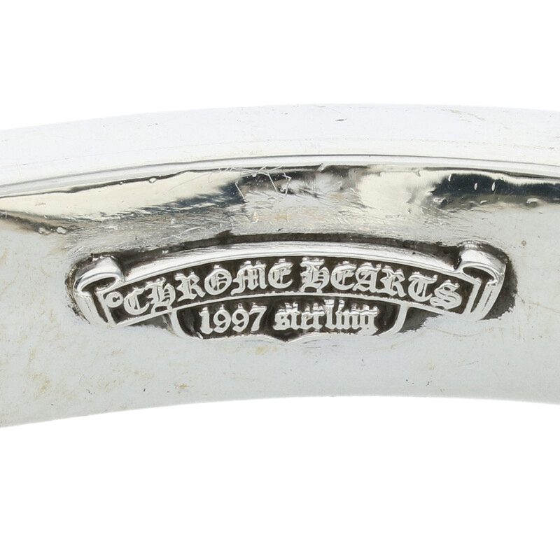 Chrome Hearts Floral ID Fancy Silver Bracelet Size ONE SIZE