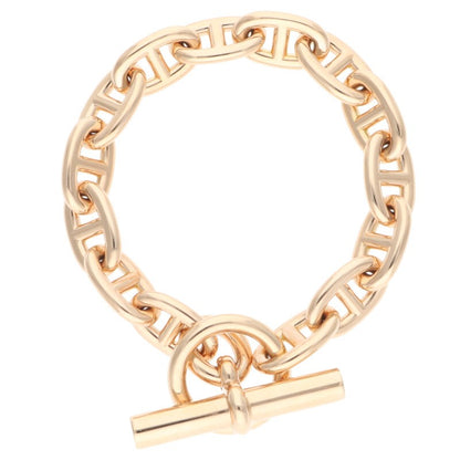 HERMES Chaine d'Ancre MM 18K Pink Gold Size ONE SIZE