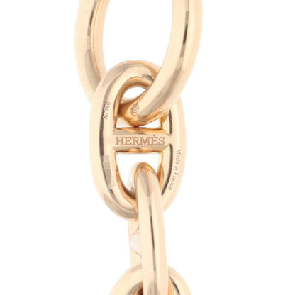 HERMES Chaine d'Ancre MM 18K Pink Gold Size ONE SIZE