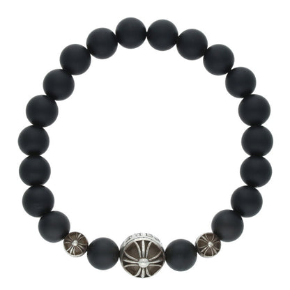 Chrome Hearts 8mm Onyx Bead Bracelet Size ONE SIZE