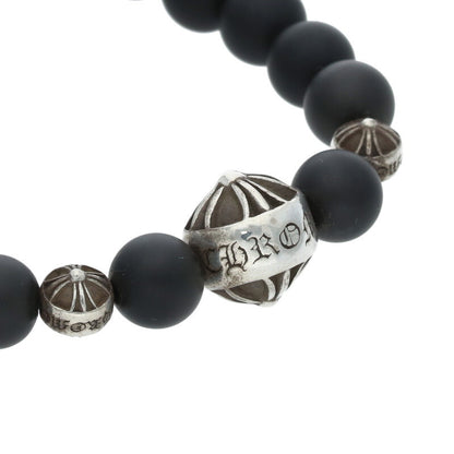 Chrome Hearts 8mm Onyx Bead Bracelet Size ONE SIZE