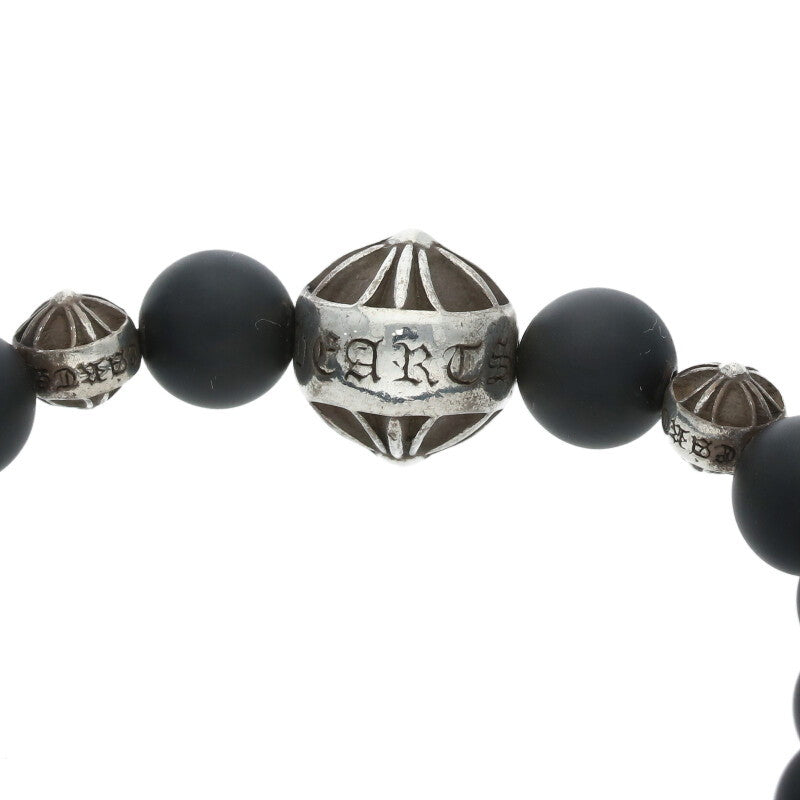 Chrome Hearts 8mm Onyx Bead Bracelet Size ONE SIZE