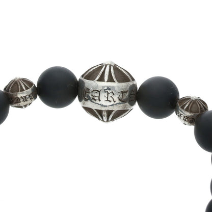 Chrome Hearts 8mm Onyx Bead Bracelet Size ONE SIZE