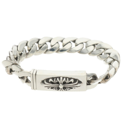 Chrome Hearts ID BBY FLRL CRS Silver Bracelet Size ONE SIZE