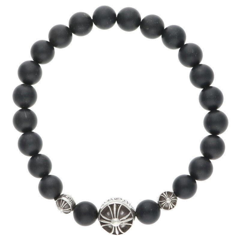 Chrome Hearts 8mm Onyx Bead Bracelet Size ONE SIZE Multi