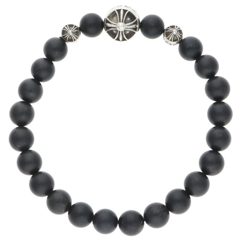 Chrome Hearts 8mm Onyx Bead Bracelet Size ONE SIZE Multi