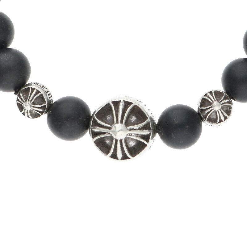 Chrome Hearts 8mm Onyx Bead Bracelet Size ONE SIZE Multi