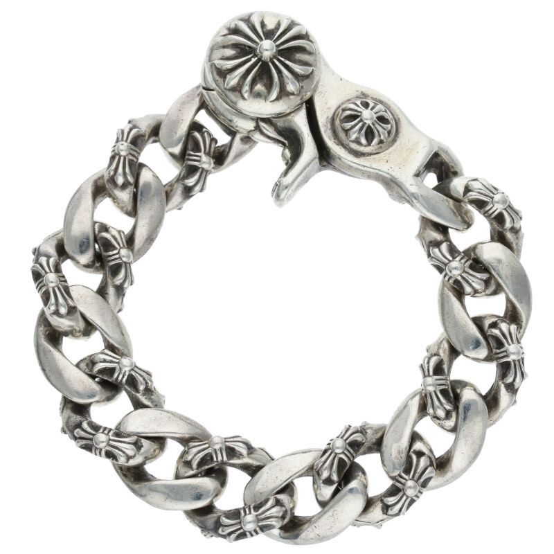 Chrome Hearts Fancy Chain Link Clip Bracelet Size ONE SIZE