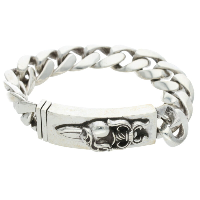Chrome Hearts Dagger Heart ID Classic Link Size ONE SIZE