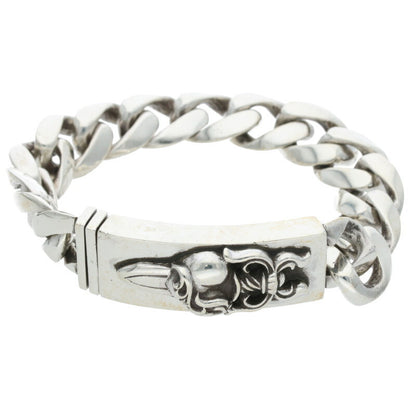 Chrome Hearts Dagger Heart ID Classic Link Size ONE SIZE