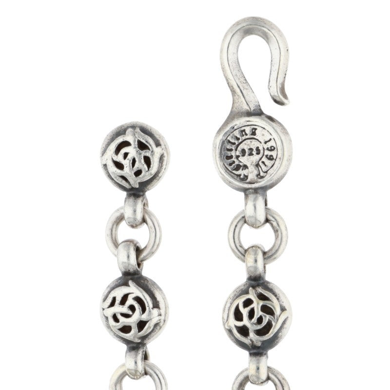 Chrome Hearts #1 Floral Ball Heart Silver Size ONE SIZE