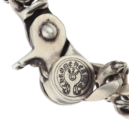 Chrome Hearts Fancy Link Clip Silver Bracelet