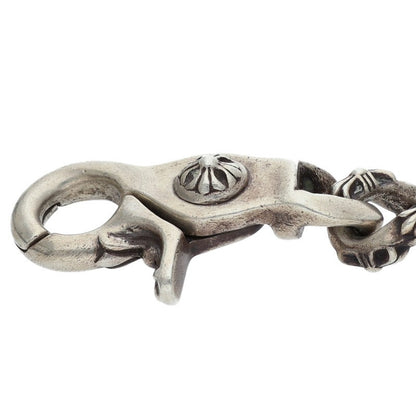 Chrome Hearts Fancy Link Clip Silver Bracelet