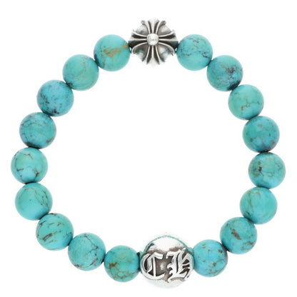 Chrome Hearts 8mm Turquoise Bead Bracelet