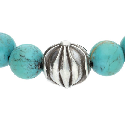 Chrome Hearts 8mm Turquoise Bead Bracelet
