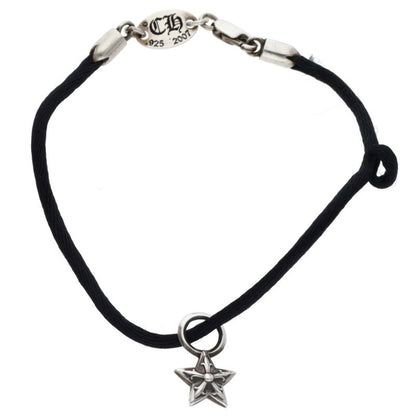 Chrome Hearts KZ Star Stack Silk Bracelet (Silver 2.77g)
