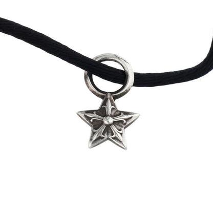 Chrome Hearts KZ Star Stack Silk Bracelet (Silver 2.77g)