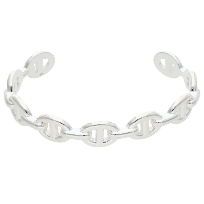 HERMES Chaine d'Ancre MM Enchainee Silver Size ONE SIZE