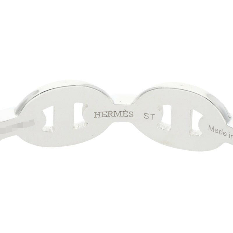HERMES Chaine d'Ancre MM Enchainee Silver Size ONE SIZE