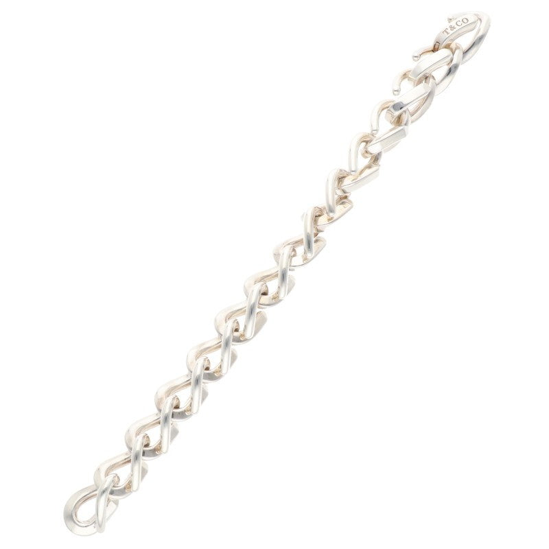 TIFFANY&Co. Forge Large Link Silver Bracelet Size ONE SIZE