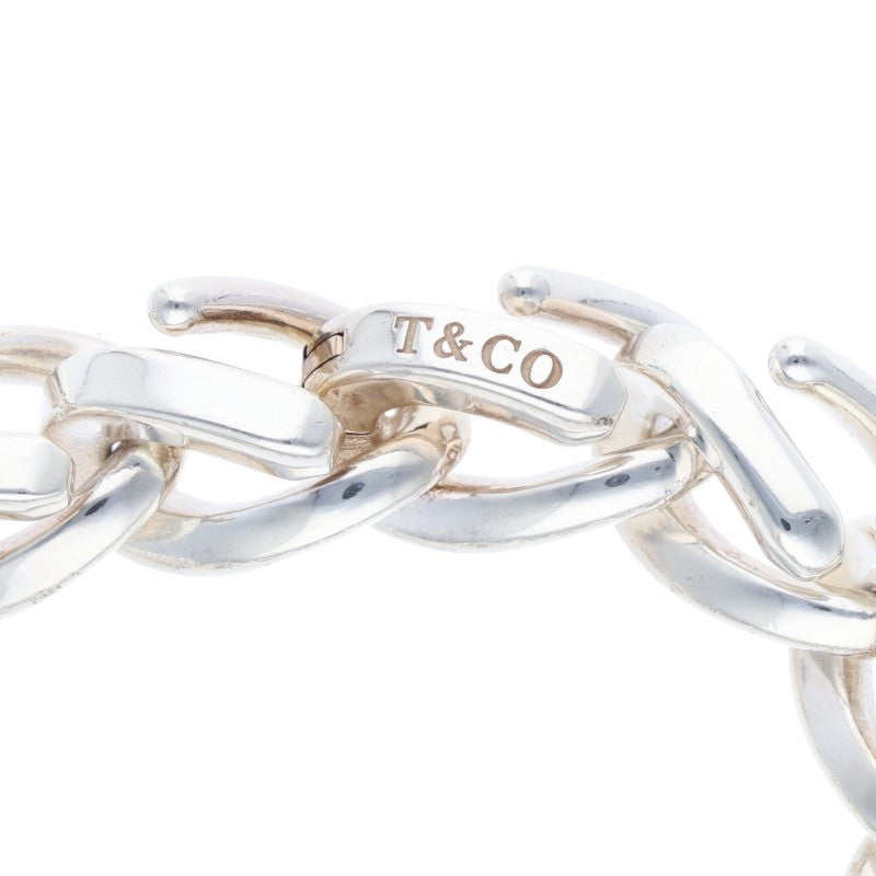 TIFFANY&Co. Forge Large Link Silver Bracelet Size ONE SIZE