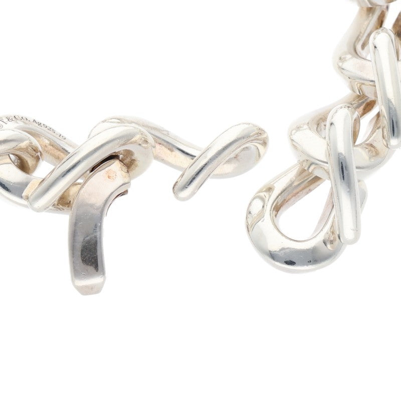 TIFFANY&Co. Forge Large Link Silver Bracelet Size ONE SIZE