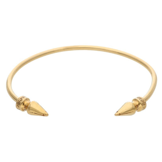 Chrome Hearts 22K Yellow Gold Spike Cuff Size ONE SIZE