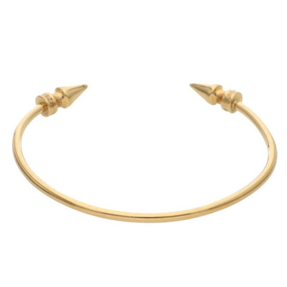 Chrome Hearts 22K Yellow Gold Spike Cuff Size ONE SIZE