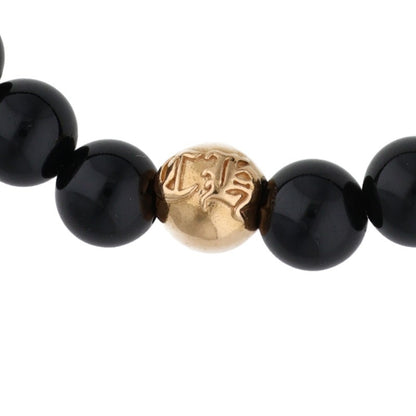 Chrome Hearts 22K BS Flare 6mm Black Bead