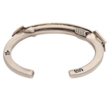 CODY SANDERSON 3 Amigos Arrow Silver Bangle Size ONE SIZE