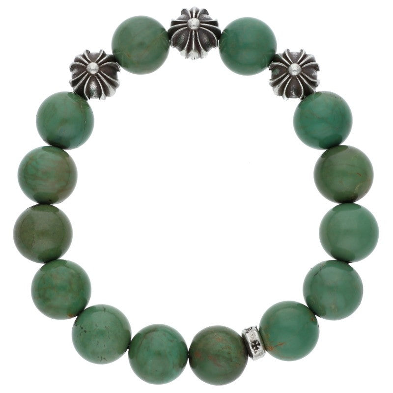 Chrome Hearts Sterling Silver 12mm Turquoise