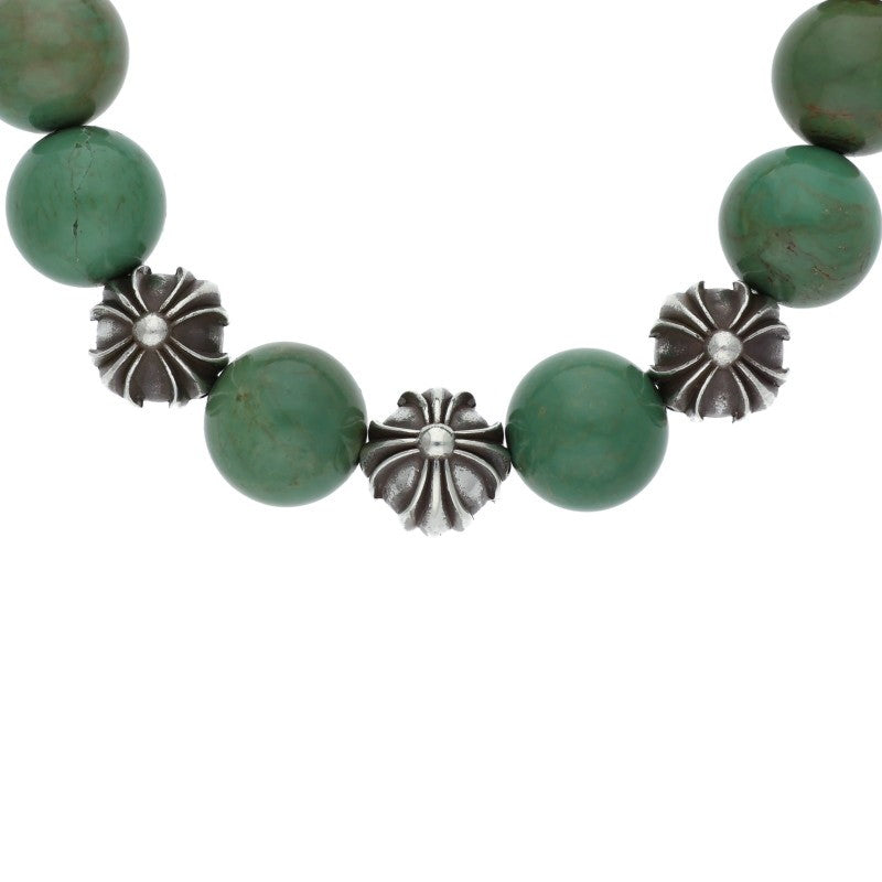 Chrome Hearts Sterling Silver 12mm Turquoise