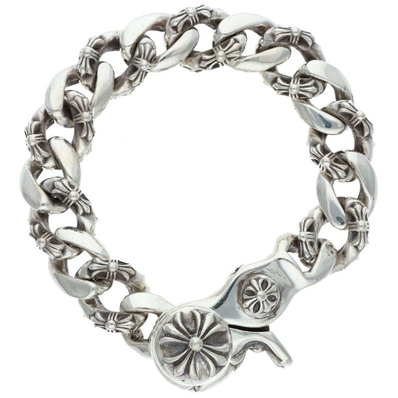Chrome Hearts FNCY CHN LNK Sterling Silver