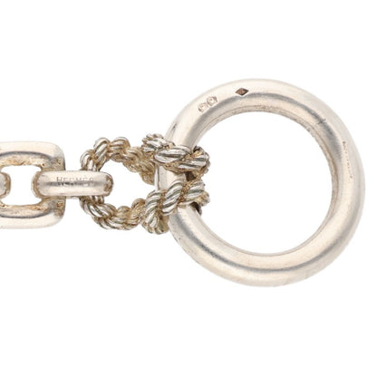 HERMES De Arnet GM Silver Bracelet Size ONE SIZE