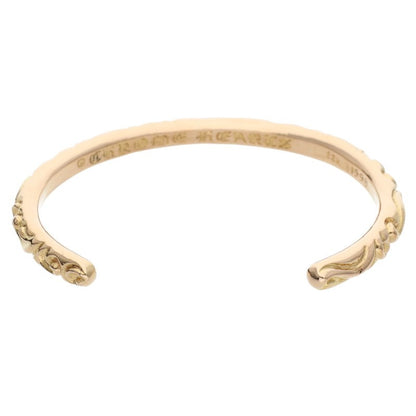 Chrome Hearts 22K Gold Scroll Band Bangle