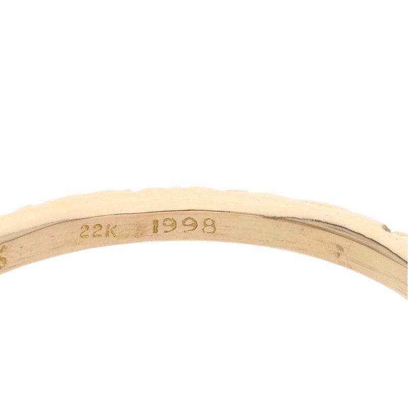 Chrome Hearts 22K Gold Scroll Band Bangle